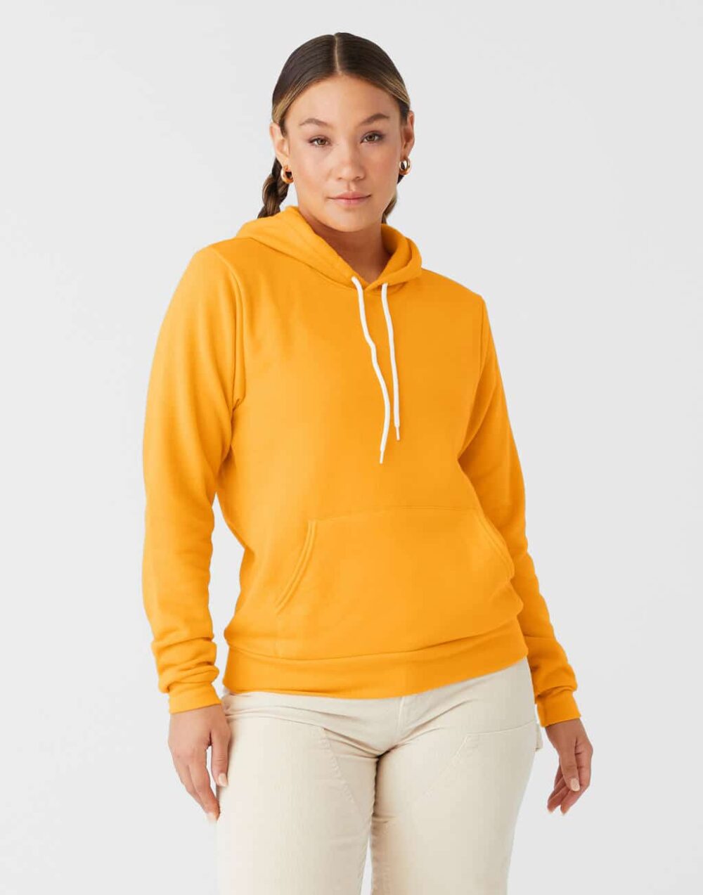 Unisex Poly-Cotton Pullover Hoodie